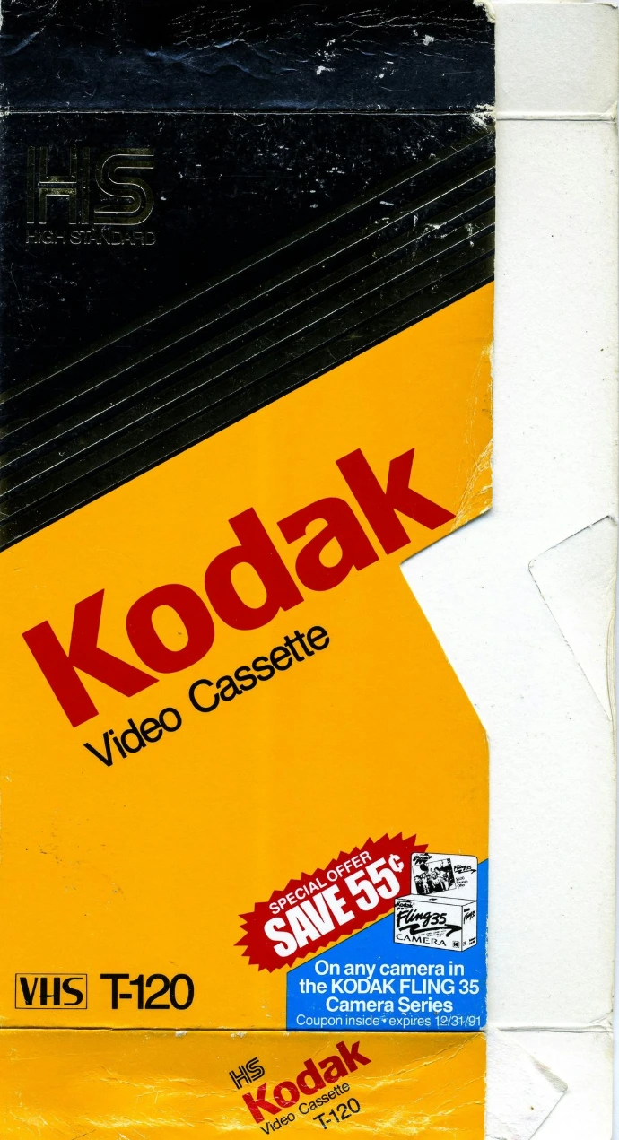 Kodak videocassettes klaar voor digitalisatie bij Ecomoda Video
