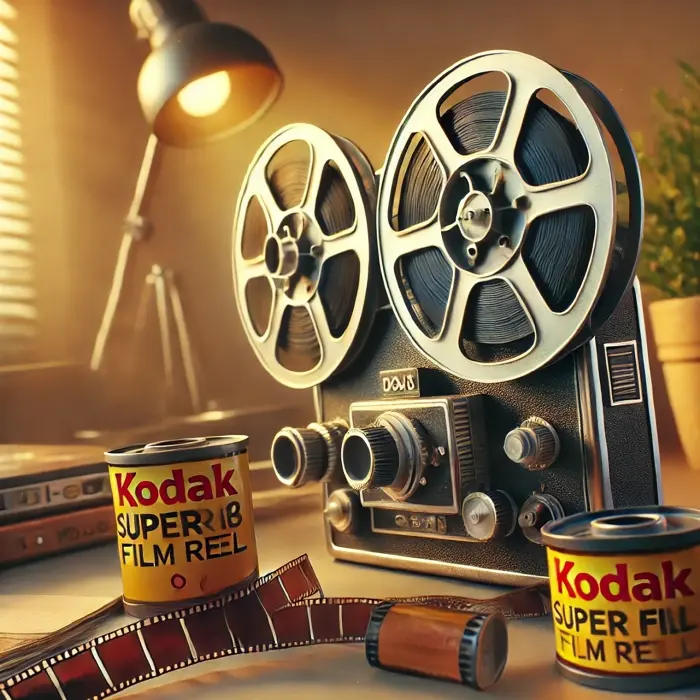 Super8 Films naar Digitaal  (Diameter 7cm - 15 meter - 4 minuten)