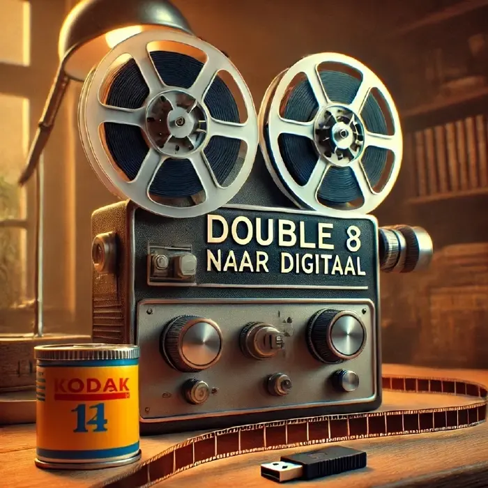 Dubbel8 Films naar Digitaal  (Diameter 7cm - 15 meter - 4 minuten)