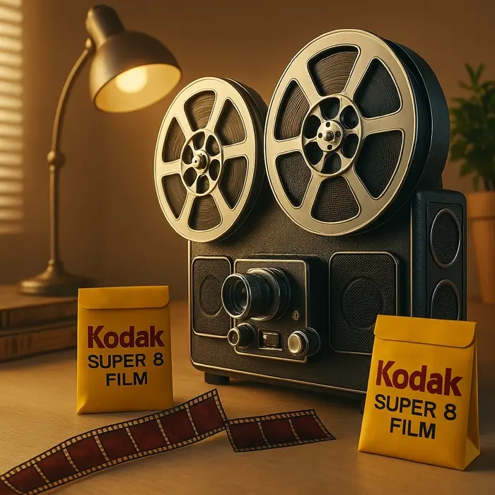Films Super8 avec son vers fichier numérique (Diameter 7cm - 15 meter - 4 minuten)