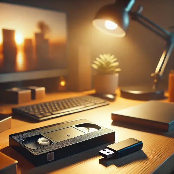 VHS naar digitaal bestand 