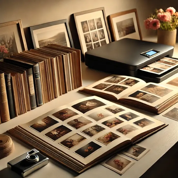 Numériser des albums photo (300 dpi)
