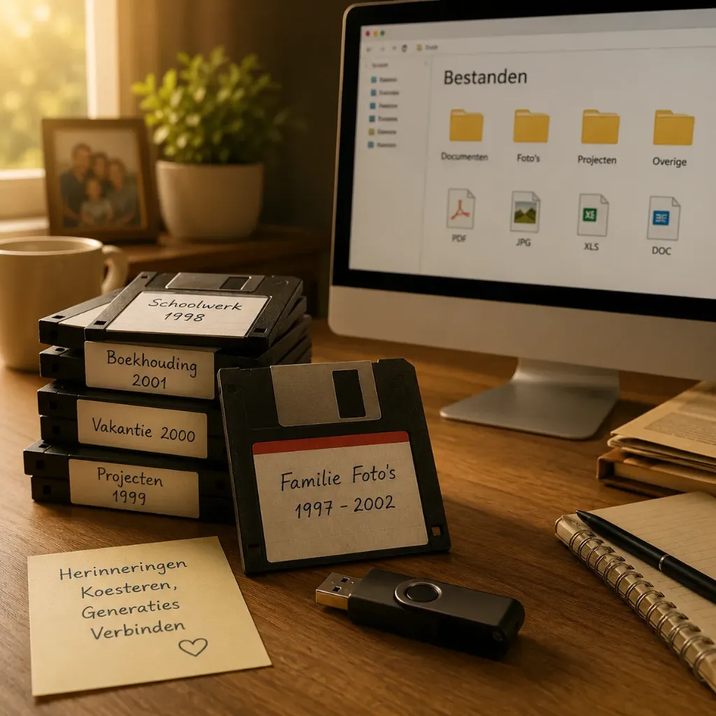 Diskette naar Digitaal Bestand 